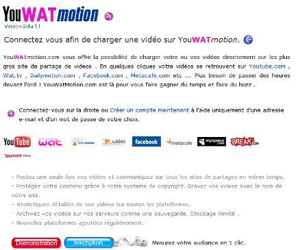 youwatmotion partage vidéo