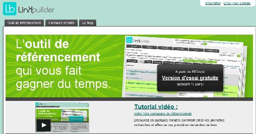 Link-Builder, outil de Netlinking